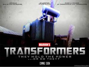 A not-so-major motion picture: TRANSFORMERS